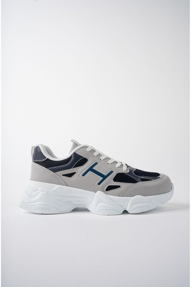 Kadın Sneaker Yüksek Taban Ayakkabı Milena Buz Lacivert - 39