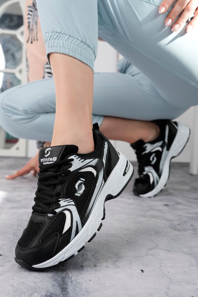 Kadın Günlük Spor Ayakkabı Liana Siyah - 40