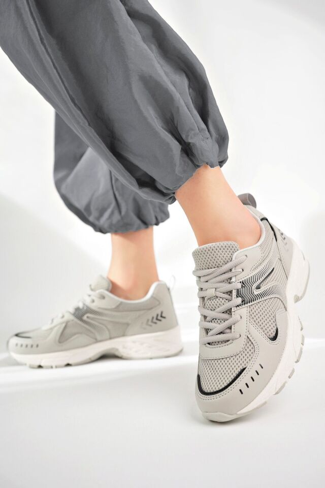 Kadın Sneaker Günlük Ayakkabı Liora Gri - 36