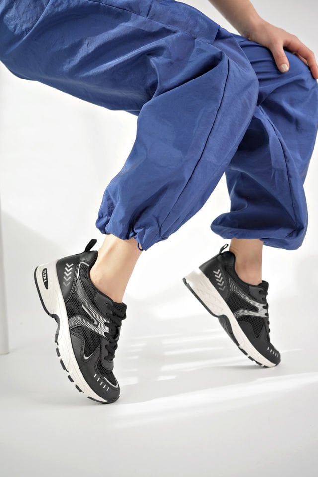 Kadın Sneaker Günlük Ayakkabı Liora Siyah - 39