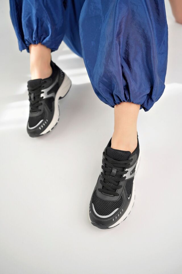 Kadın Sneaker Günlük Ayakkabı Liora Siyah - 37