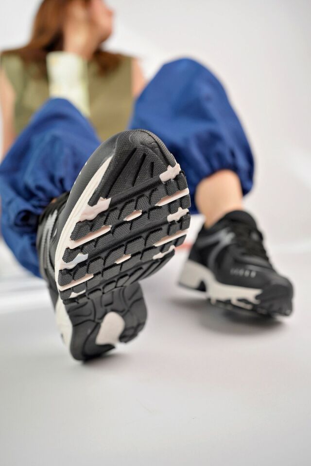 Kadın Sneaker Günlük Ayakkabı Liora Siyah - 37
