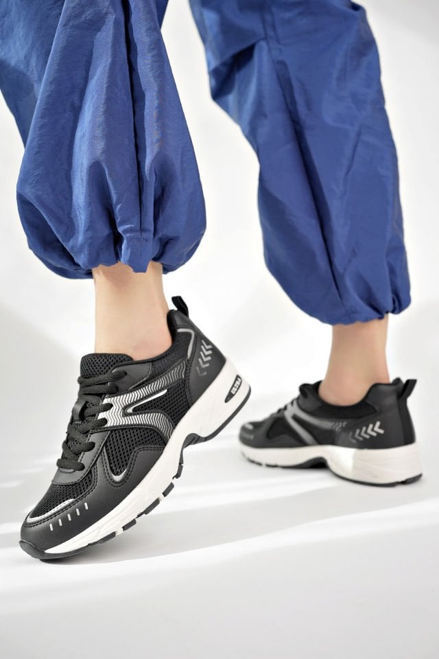 Kadın Sneaker Günlük Ayakkabı Liora Siyah - 36