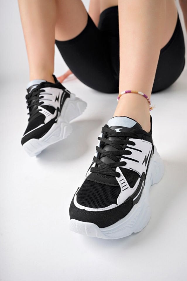 Kadın Yüksek Taban Şık Sneaker Ayakkabı Sorella