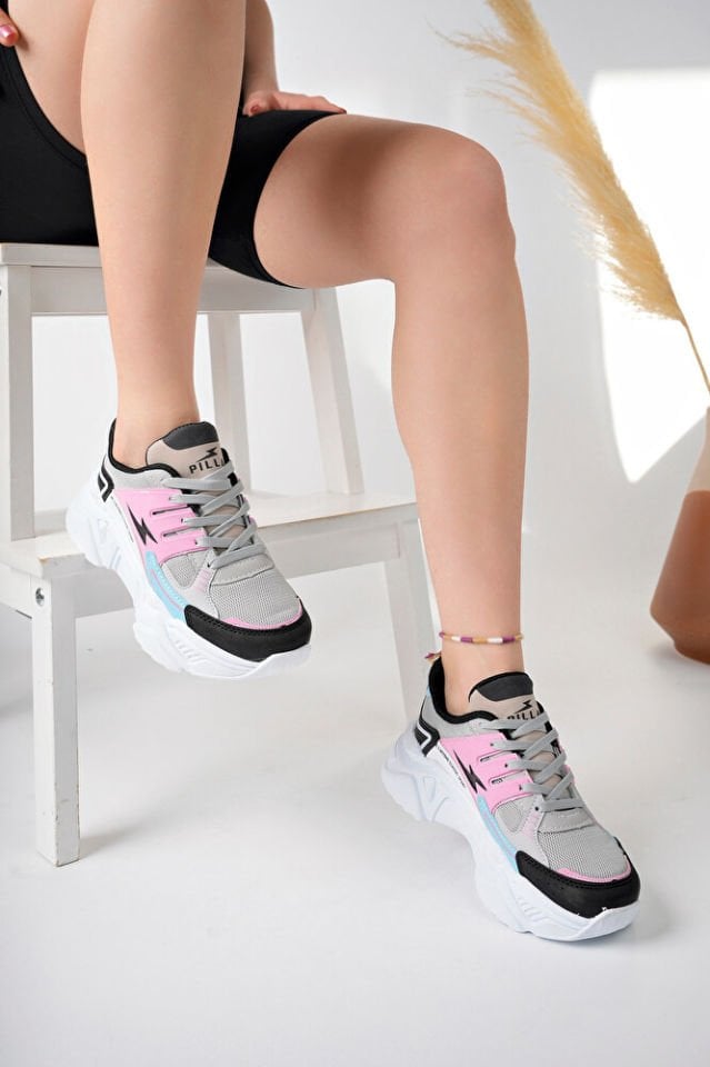 Kadın Yüksek Taban Şık Sneaker Ayakkabı Sorella