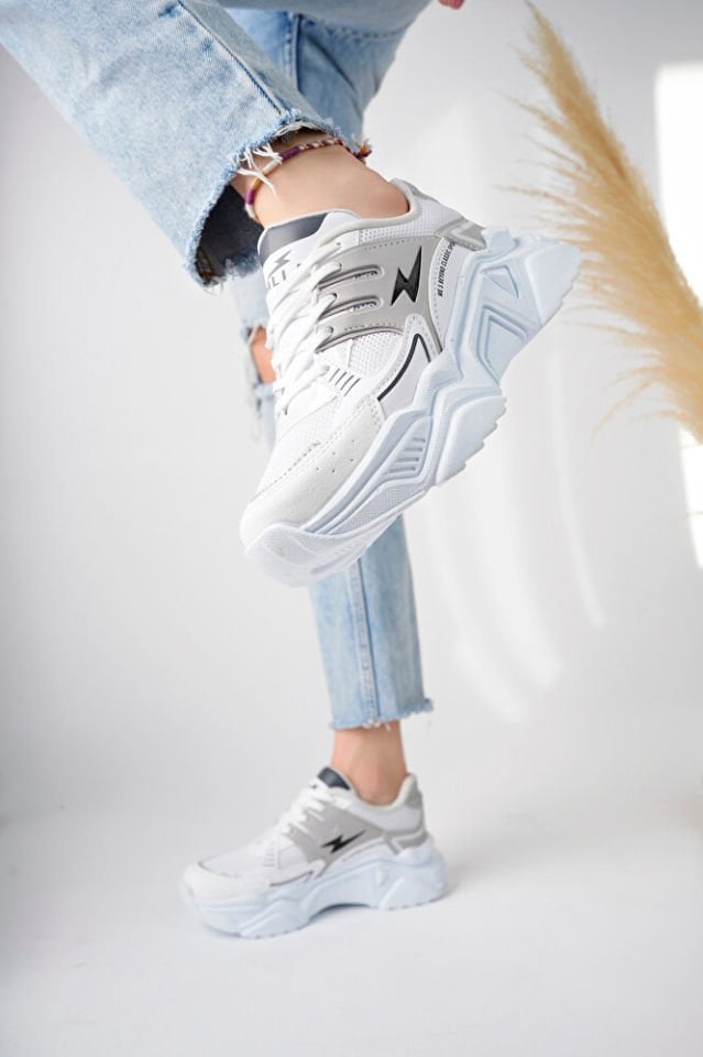 Kadın Yüksek Taban Şık Sneaker Ayakkabı Sorella