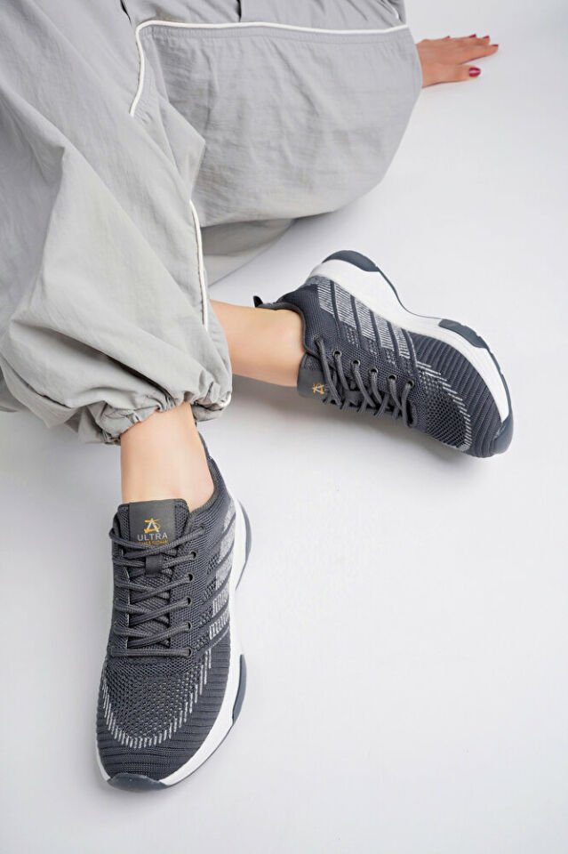 Kadın Triko Günlük Sneaker Ayakkabı Olira