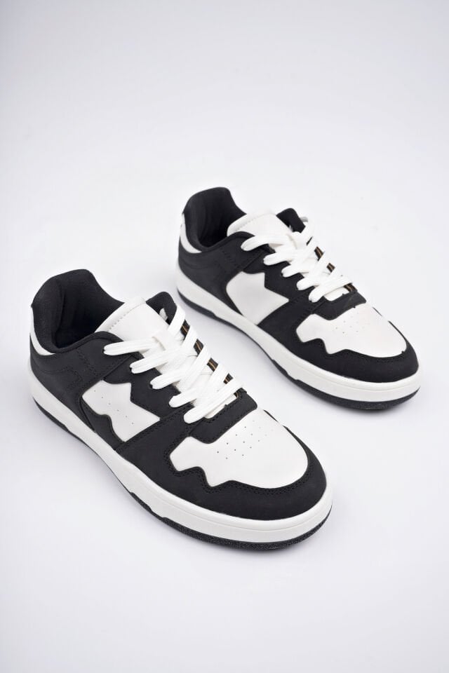 Kadın Günlük Sneaker Ayakkabı Talira Siyah Beyaz - 38