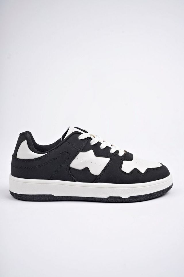 Kadın Günlük Sneaker Ayakkabı Talira Siyah Beyaz - 38