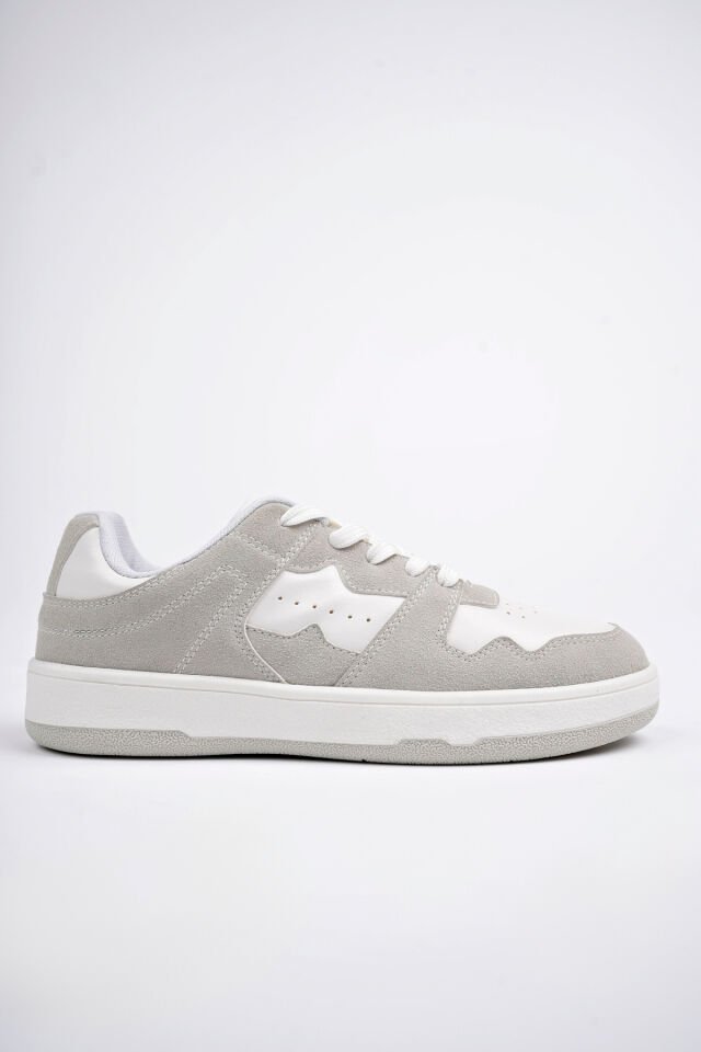 Kadın Günlük Sneaker Ayakkabı Talira Gri Beyaz - 39