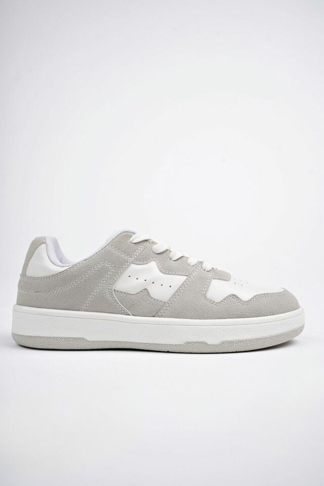 Kadın Günlük Sneaker Ayakkabı Talira Gri Beyaz - 36