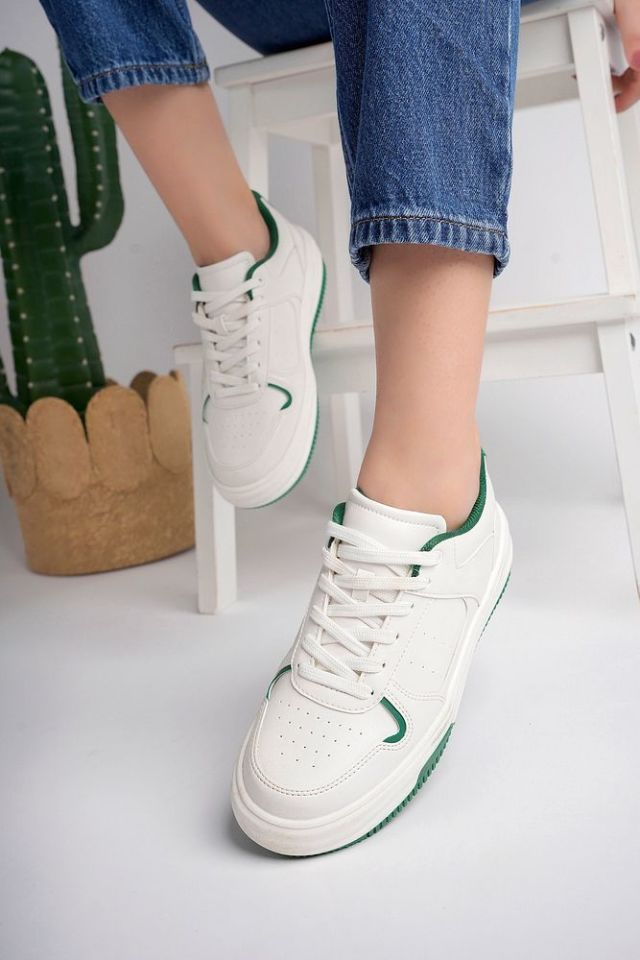 Kadın Sneaker Günlük Ayakkabı Maraya Yeşil - 40