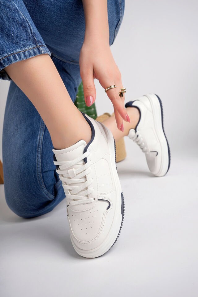 Kadın Sneaker Günlük Ayakkabı Lacivert - 40