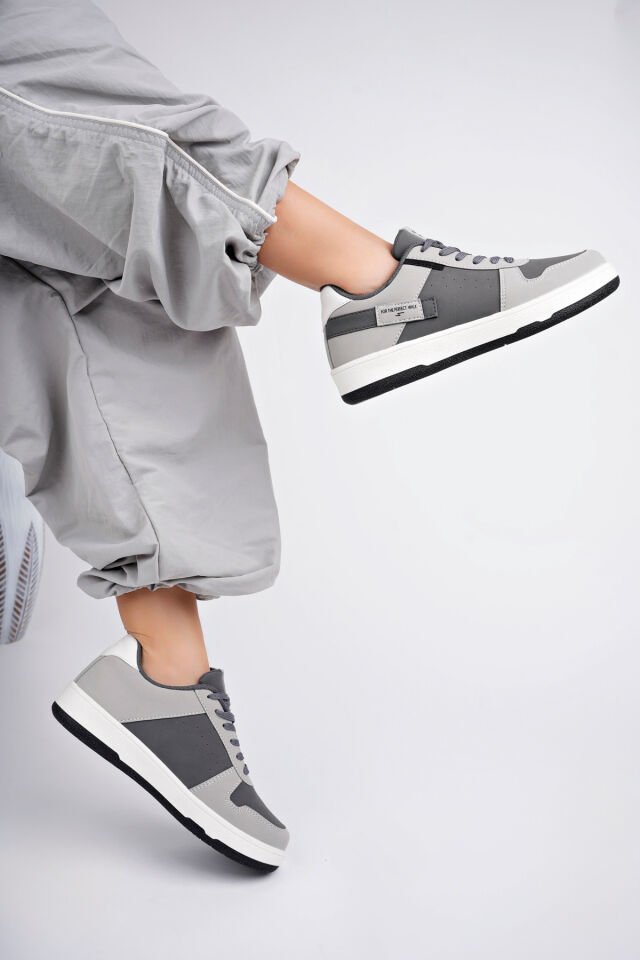 Kadın Günlük Sneaker Ayakkabı Celira Gri - 38