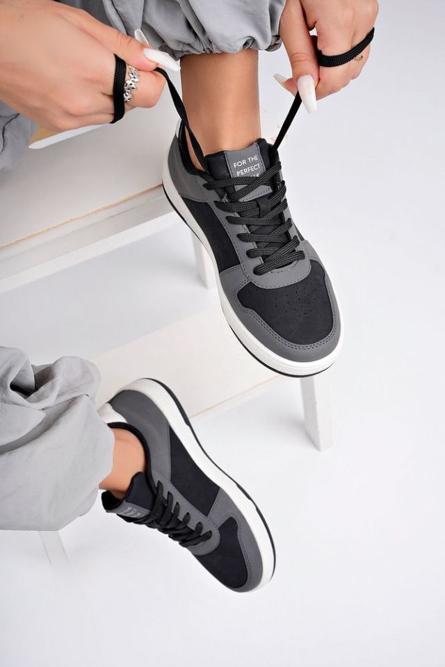 Kadın Günlük Sneaker Ayakkabı Celira Siyah - 36