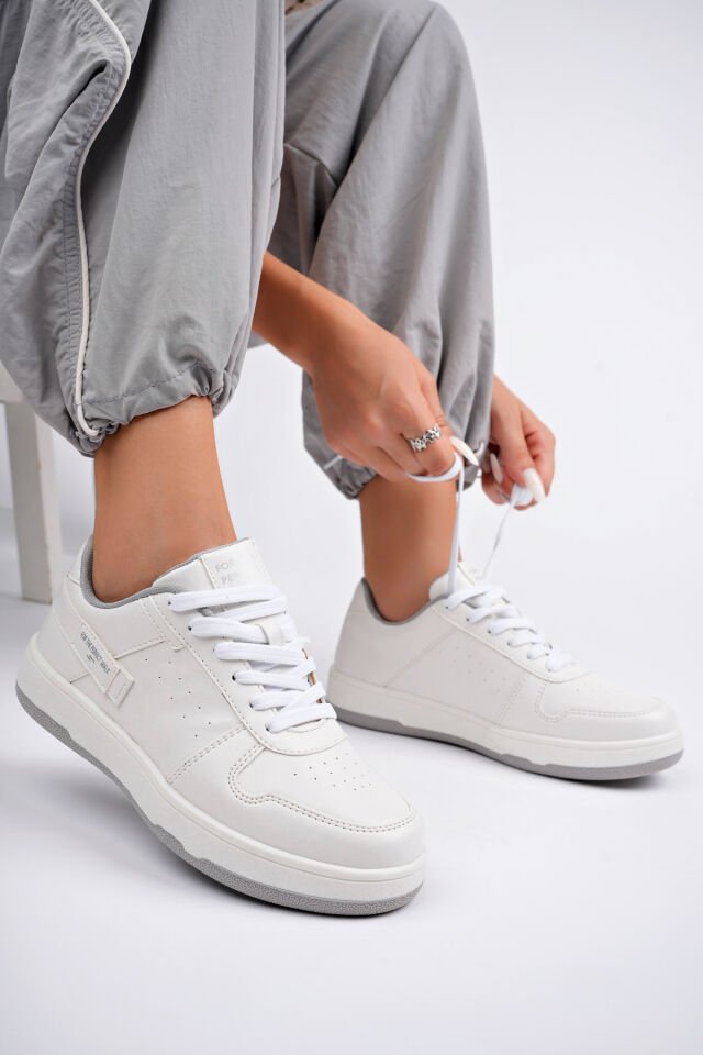 Kadın Günlük Sneaker Ayakkabı Celira Beyaz - 36