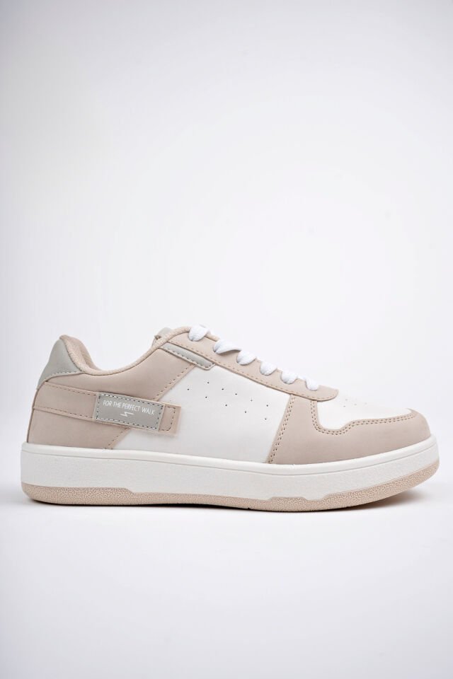 Kadın Günlük Sneaker Ayakkabı Celira Bej - 36