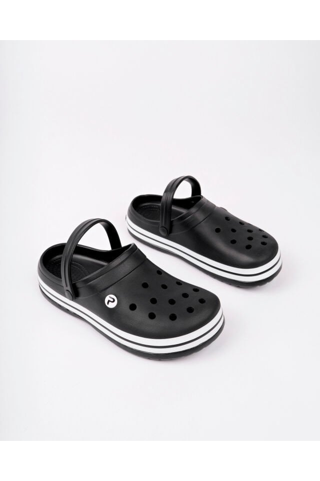 Unisex Bant Detaylı Günlük Rahat Terlik