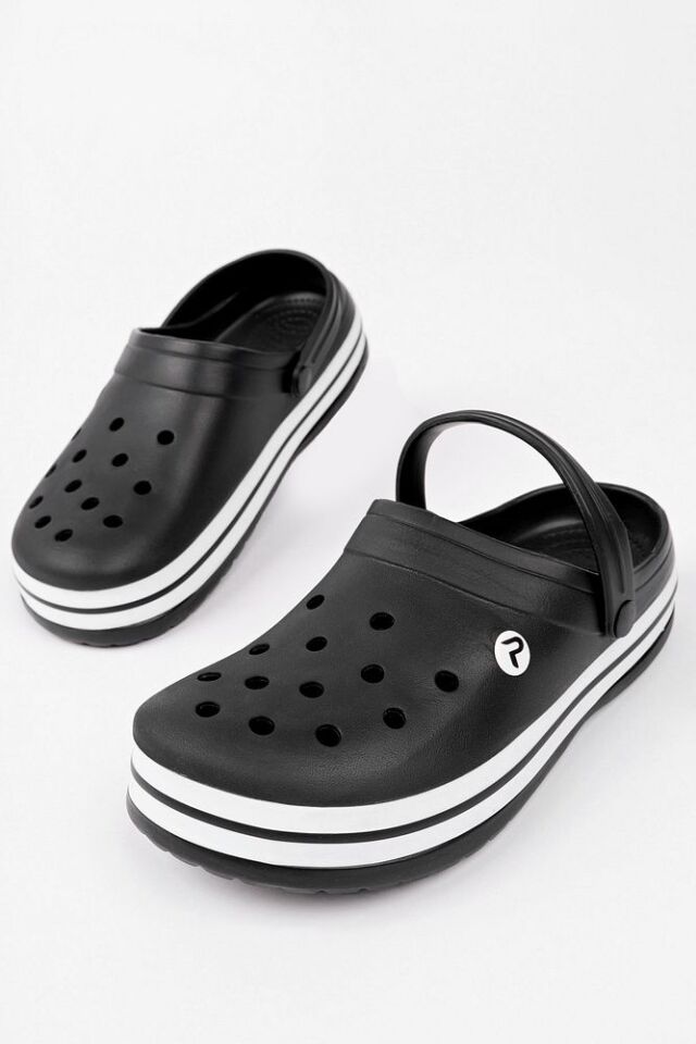 Bant Detaylı Günlük Rahat Terlik Recoleta Siyah - 40