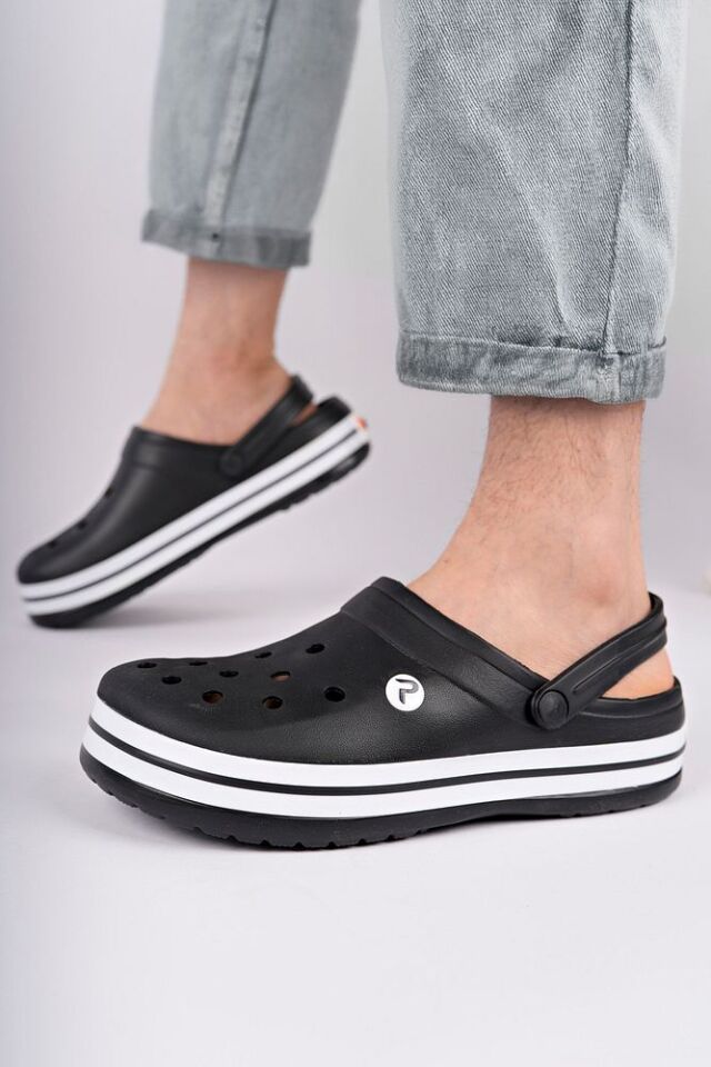 Bant Detaylı Günlük Rahat Terlik Recoleta Siyah - 40