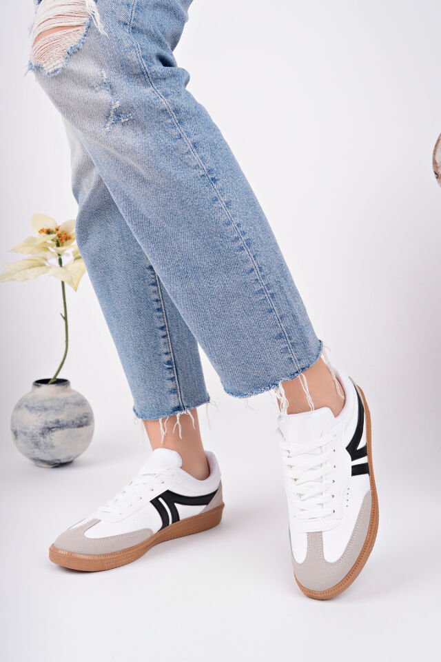 Sneaker Günlük Ayakkabı Leira Beyaz - 37