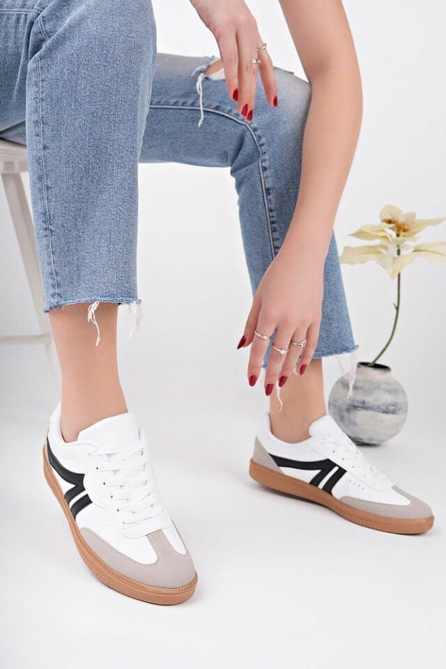 Sneaker Günlük Ayakkabı Leira Beyaz - 38