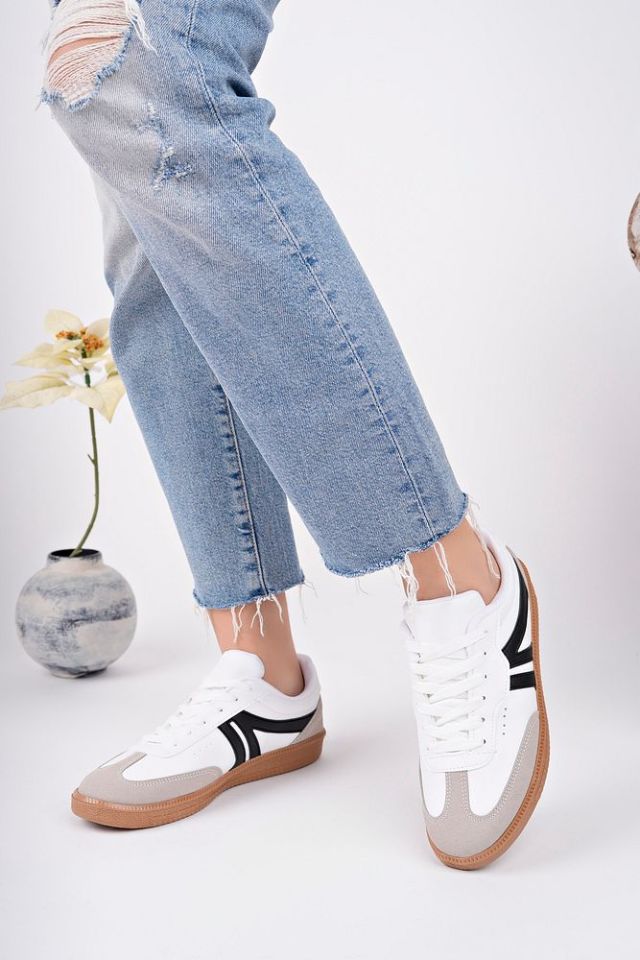 Sneaker Günlük Ayakkabı Leira Beyaz - 38