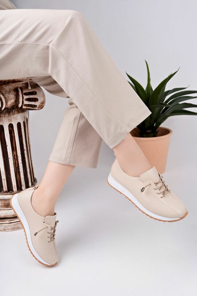 Kadın Günlük Ayakkabı Danira Bej - 36