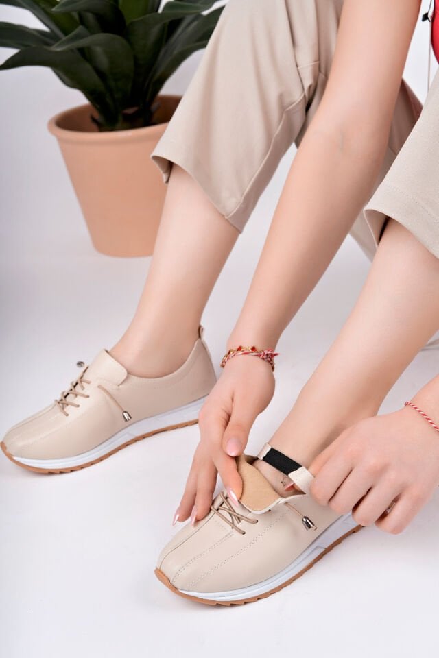 Kadın Günlük Ayakkabı Danira Bej - 39