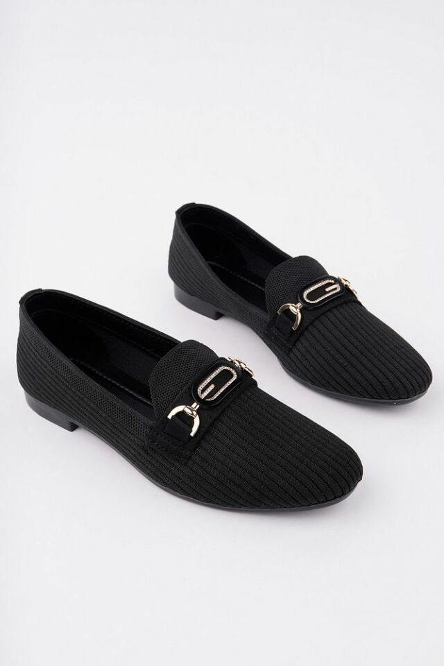 Kadın Babet Günlük Ayakkabı Nerina Siyah - 37