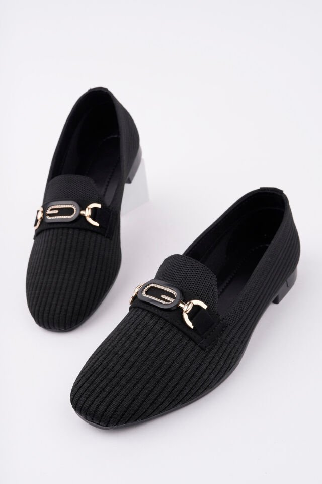 Kadın Babet Günlük Ayakkabı Nerina Siyah - 39