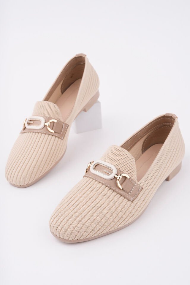 Kadın Babet Günlük Ayakkabı Nerina Bej - 38