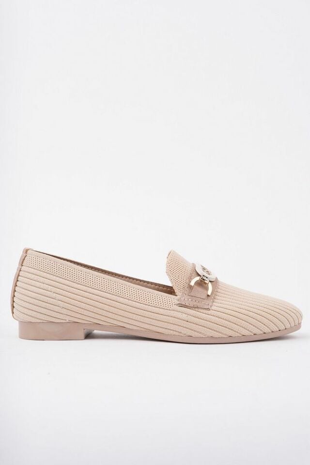 Kadın Babet Günlük Ayakkabı Nerina Bej - 36