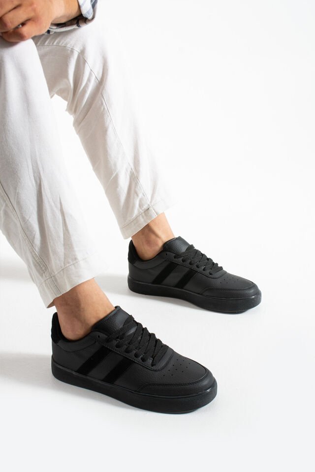 Erkek Günlük Sneaker Ayakkabı Siyah - 41