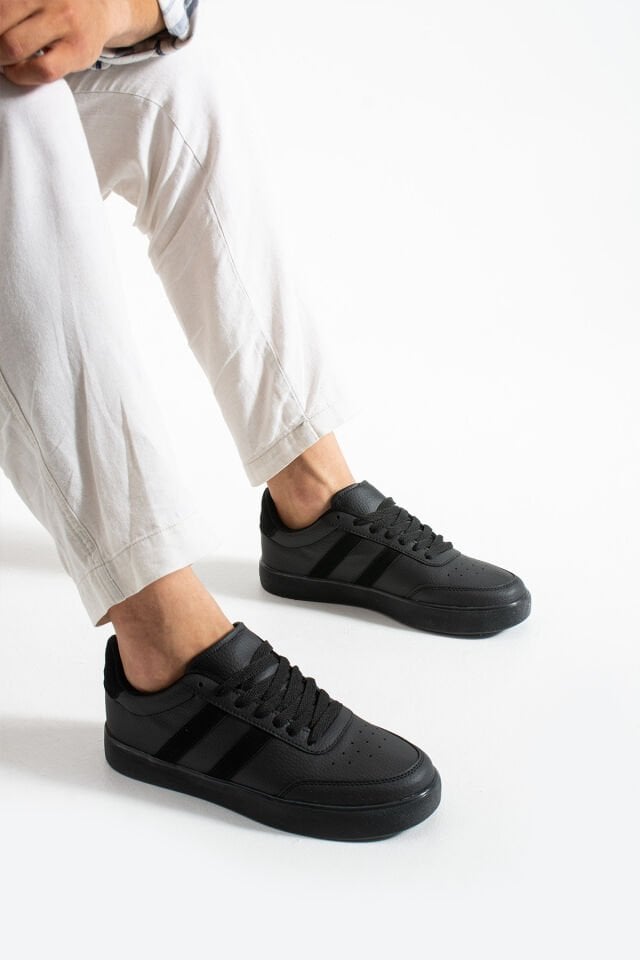 Erkek Günlük Sneaker Ayakkabı Siyah - 43