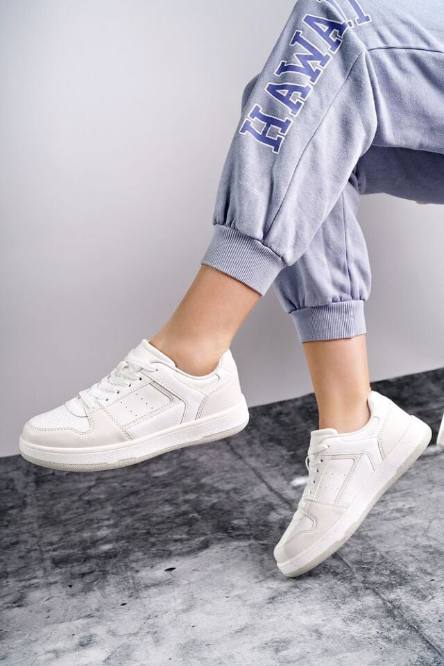 Kadın Günlük Sneaker Ayakkabı London Bej - 39