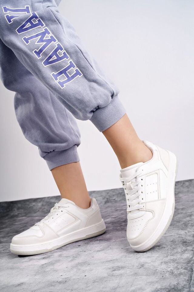 Kadın Günlük Sneaker Ayakkabı London Bej - 37