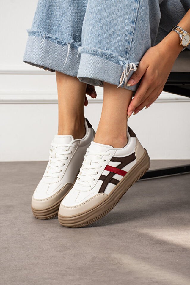 Kadın Günlük Şık Sneaker Spor Ayakkabı Tiger Krep - 38