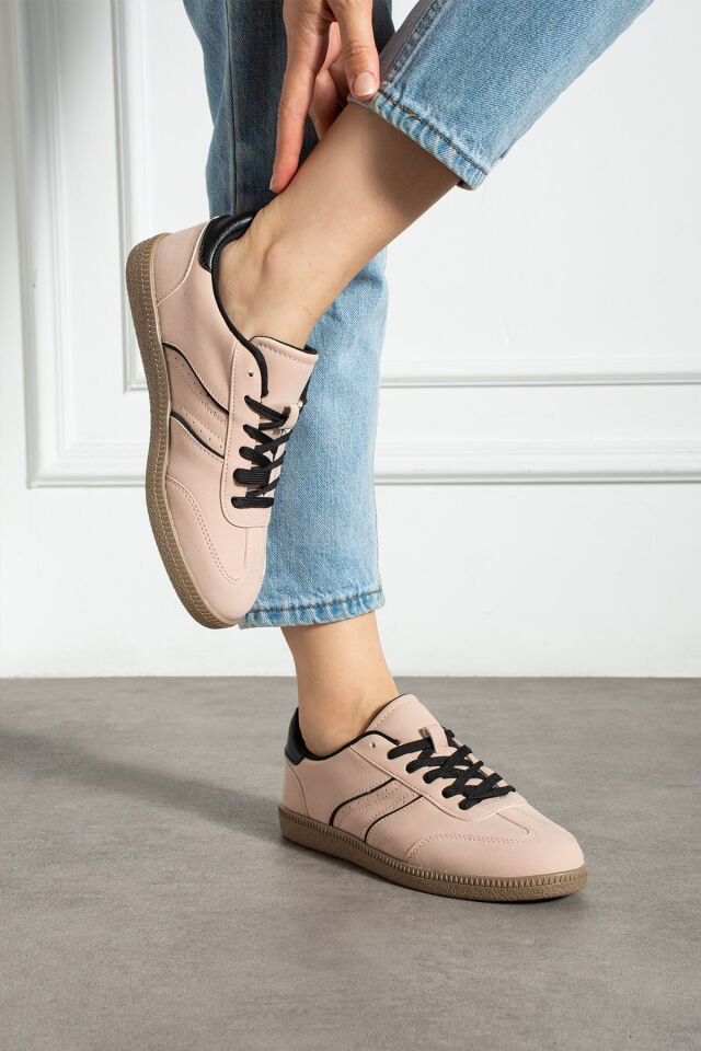 Kadın Günlük Şık Spor Ayakkabı Pudra - 38