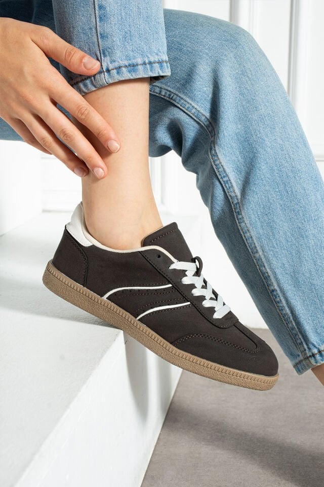 Kadın Günlük Şık Spor Ayakkabı Kahve - 36