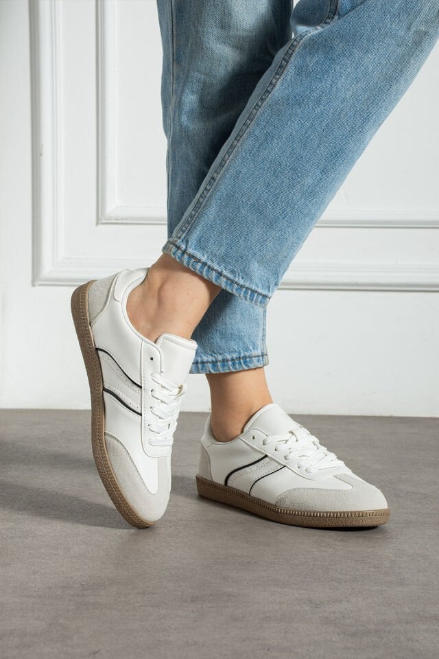 Kadın Günlük Şık Spor Ayakkabı Beyaz - 40