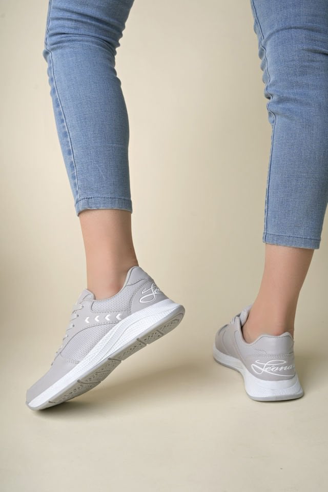 Kadın Sneaker Günlük Ayakkabı Anisa Gri - 39
