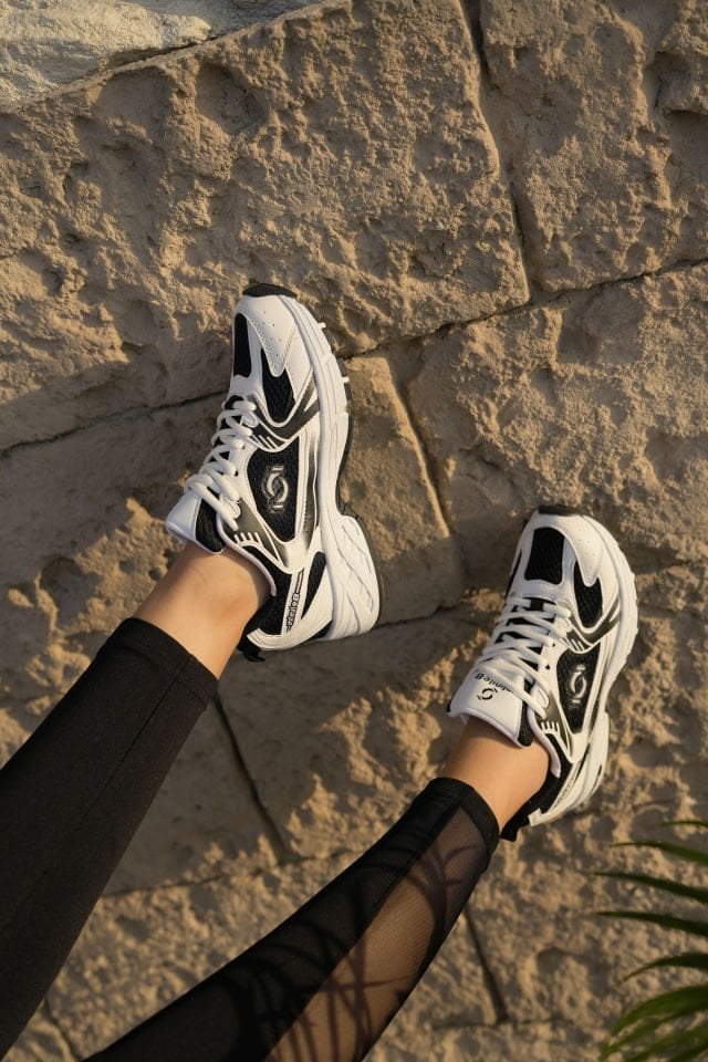 Kadın Günlük Spor Ayakkabı Liana SiyahBeyaz - 36