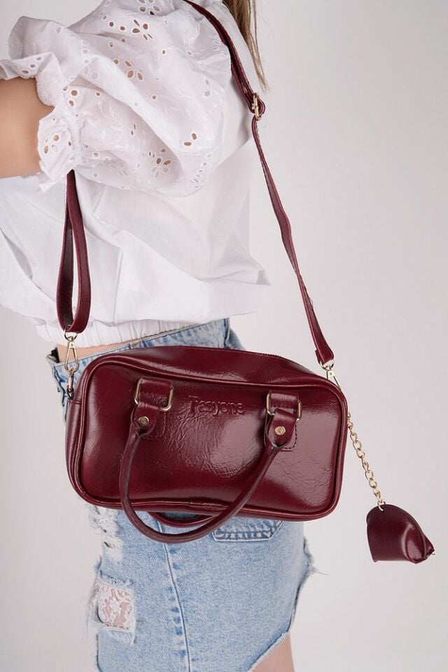 Rugan Şık Kadın Günlük Omuz Çantası Sayena