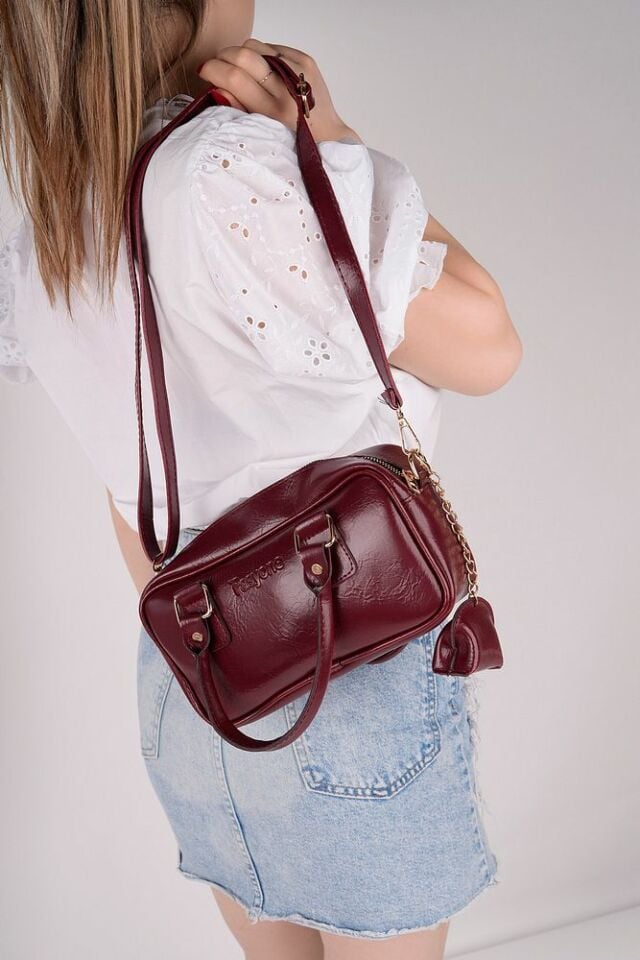 Rugan Şık Kadın Günlük Omuz Çantası Sayena