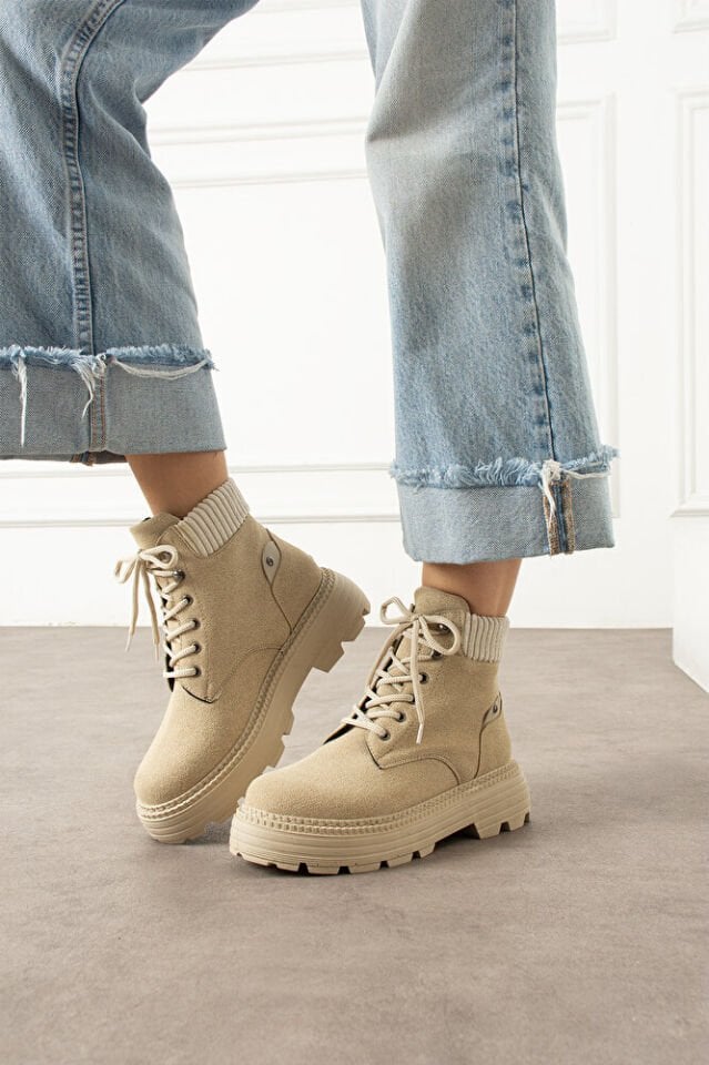 Kadın Şık Bot Selene Bej - 37