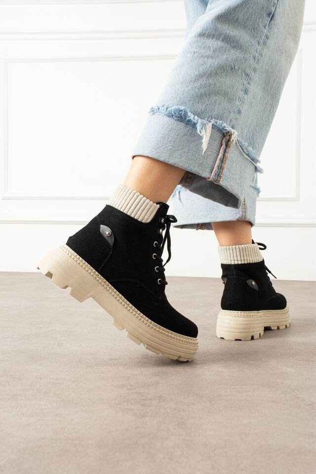 Kadın Şık Bot Siyah - 36