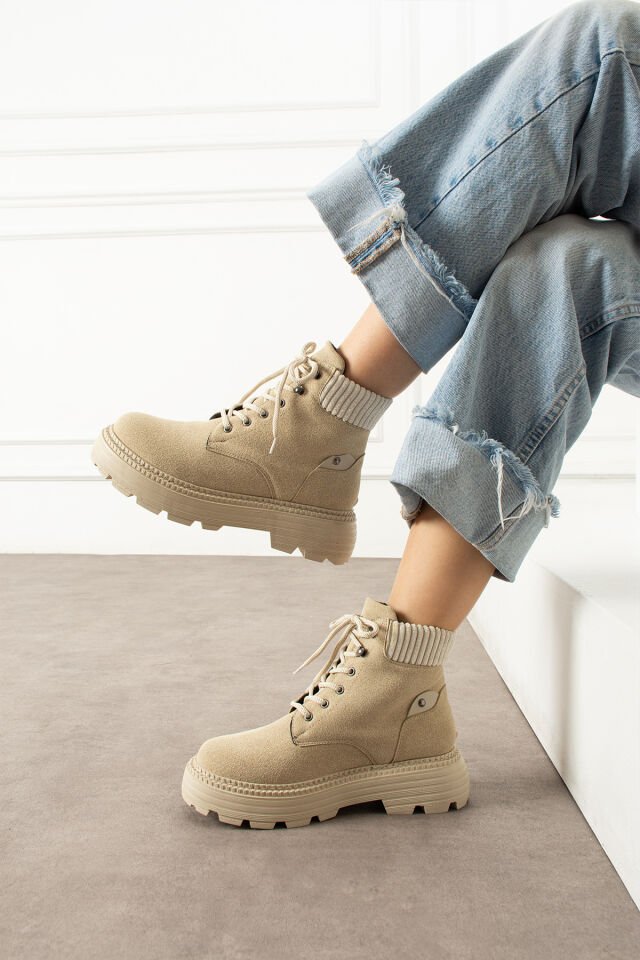 Kadın Şık Bot Bej - 39