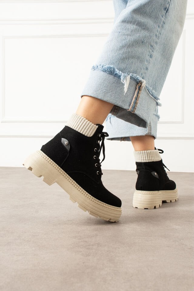 Kadın Şık Bot Siyah - 37