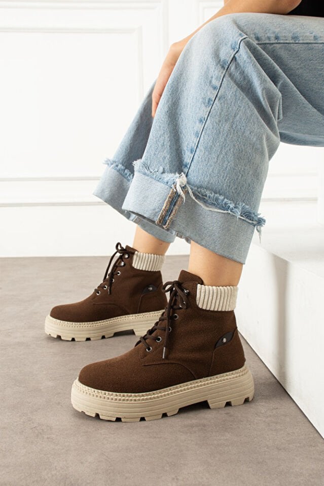 Kadın Şık Bot Selene Kahverengi - 37